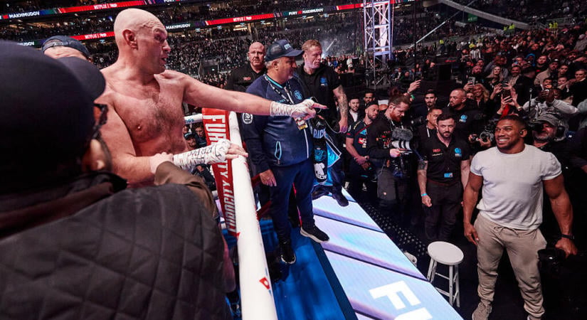 Itt a bejelentés: összecsap Tyson Fury és Anthony Joshua – részletek