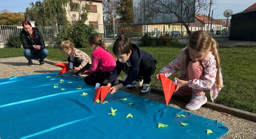 Kalandos vetélkedőn bizonyítottak a mosonmagyaróvári ovisok az Állatok Világnapján - fotók, videó
