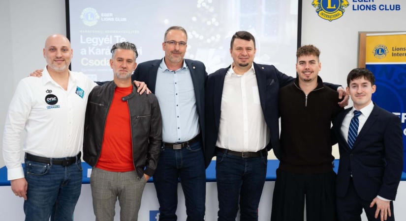 Rekordszámú, 150 rászoruló gyermek karácsonyát tenné szebbé az Eger Lions Club