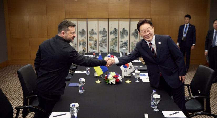 Dél-Korea 100 millió dolláros támogatási csomagot jelentett be Ukrajnának