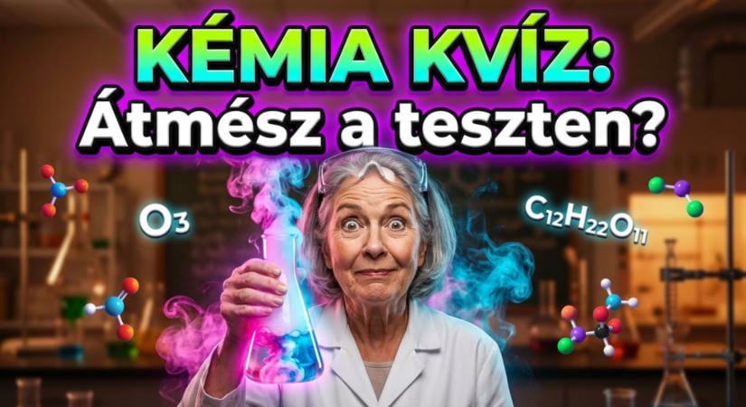 Kémia kvíz: Hipó, ózon, szappan. Mennyi maradt meg a kémiaórából?