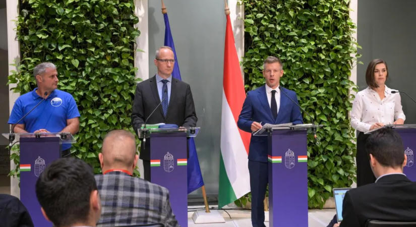 Magyar Péter: újra apadásnak indult a Duna vízszintje