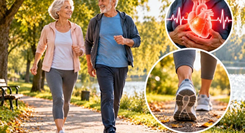 Ennyi lépést kéne megtenni egy nap 60 éves kor felett – Megelőzi a szívproblémákat!