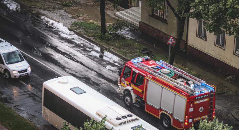 Három helyszínen is kidőlt fákhoz és letört ágakhoz riasztották a zalakarosi tűzoltókat