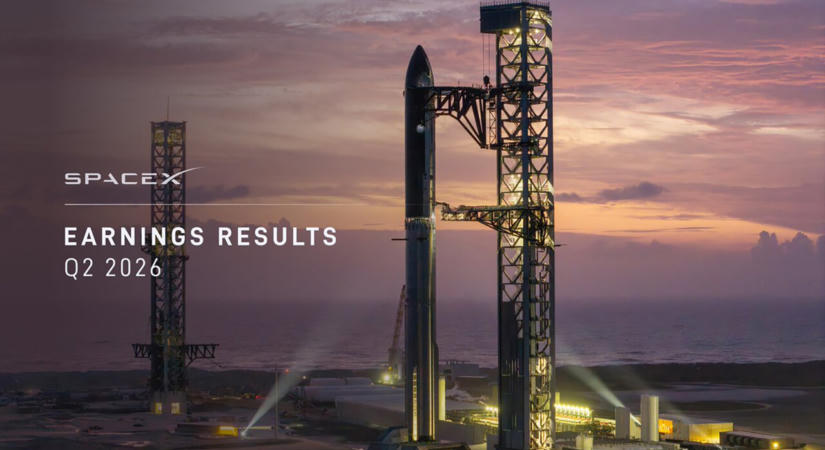 Leszállt a földre a SpaceX a negyedéves jelentés után