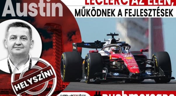 Helyszíni: Leclerc az élen, működnek a fejlesztések