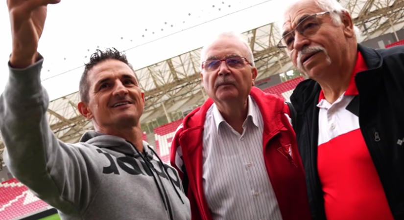 Stadiontúrán vehettek rész a Loki legidősebb szurkolói