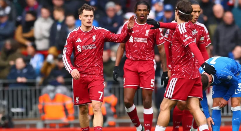 Kerkez Milos remekül futballozott, rangadót nyert a Liverpool