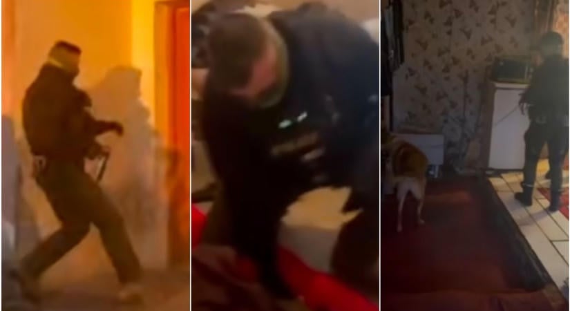 Egy teljes utcát kábítottak el Putnokon: kommandós akció után derültek ki a testvérek sötét titkai