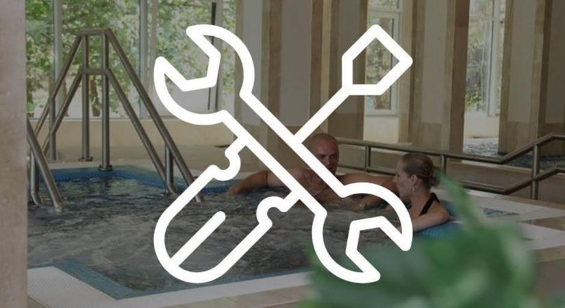 Ideiglenesen bezár a zalai fürdő wellnessrészlege – mutatjuk, meddig tart a karbantartás
