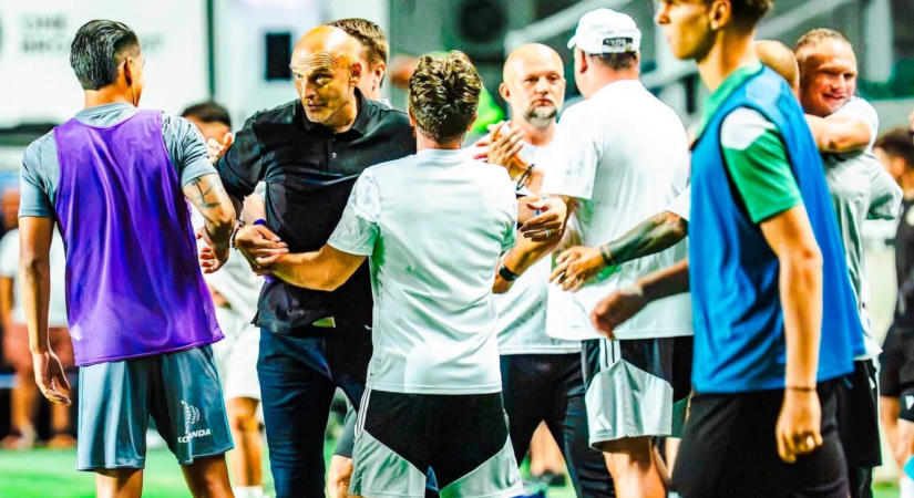 ETO-Riga: Adrián Gula elmondta, miért érdemelte meg a Riga a továbbjutást