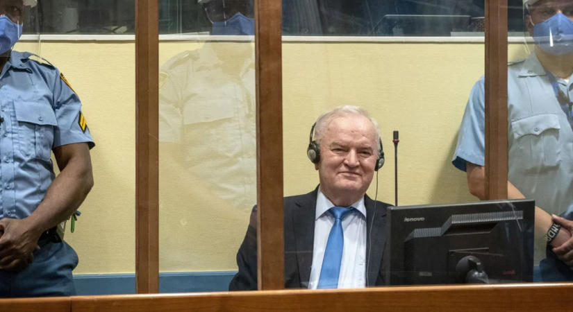 Ő volt Ratko Mladics, a srebrenicai mészáros