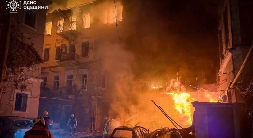 Több ukrán nagyvárosban nőtt az orosz támadások sérültjeinek száma hétfőn