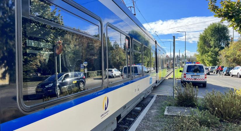 Csak Rókus vasútállomásig közlekedett a Tram train