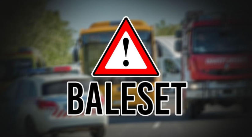 Baleset bénítja a forgalmat Debrecennél – három autó csapódott egymásba, félpályás az útzár!