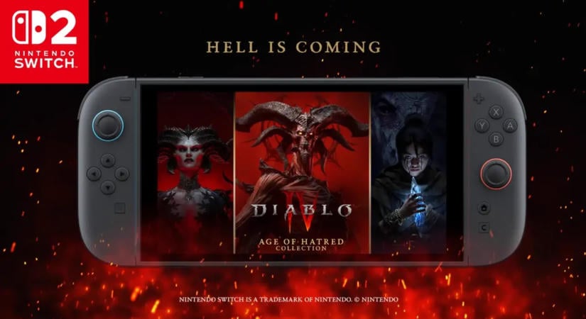 Nintendo Switch 2-re is elkészül a Diablo IV, amelyhez jövőre érkezik a legújabb kaszt, az amazon