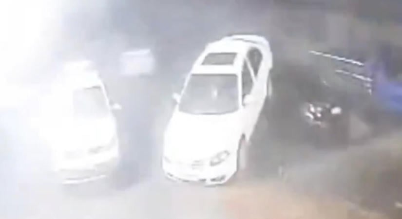 Felkapta a szél az autót, majd hozzácsapta egy másikhoz Brazíliában