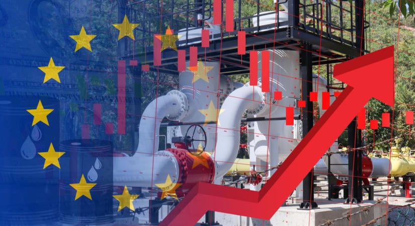 Bekövetkezett, amitől egész Európa rettegett: elszabadult a gáz ára, a 2022-es energiaválság után újra 100 euró fölött a jegyzés – Brüsszel kimondta, nagyon nehéz tél vár ránk