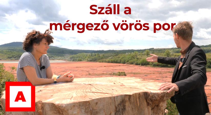 Fedetlenül áll a mérgező anyagokkal teli vörösiszap-tározó Neszmélyen