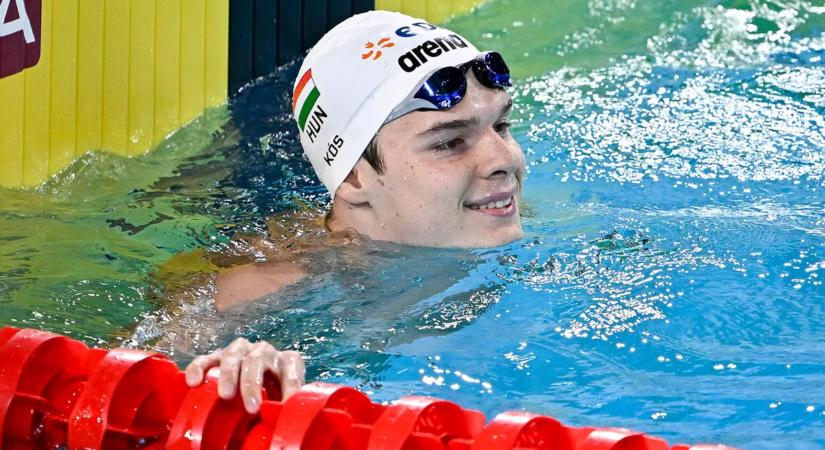Kós Hubert Európa-bajnok 200 háton