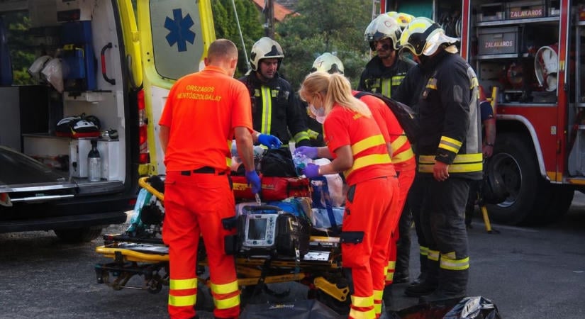 Drámai életmentés a zalai városban – két órán keresztül küzdöttek a férfi életéért