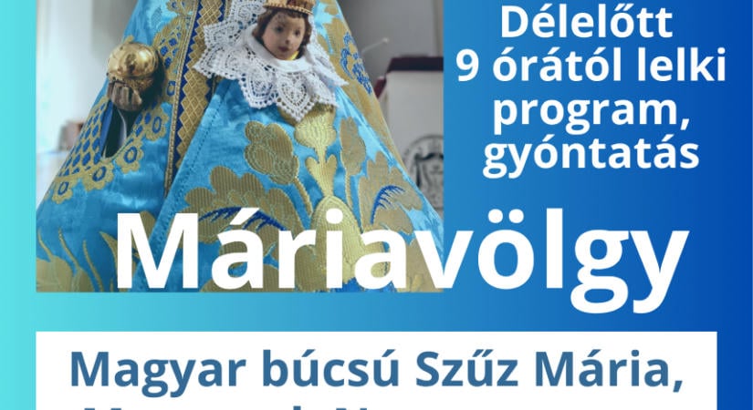 A Remény hetilap idei őszi zarándoklatának programja