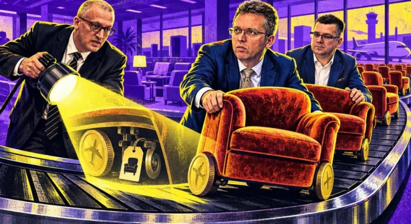 Hankó Balázs 25 milliót költött repülőtéri VIP-várókra