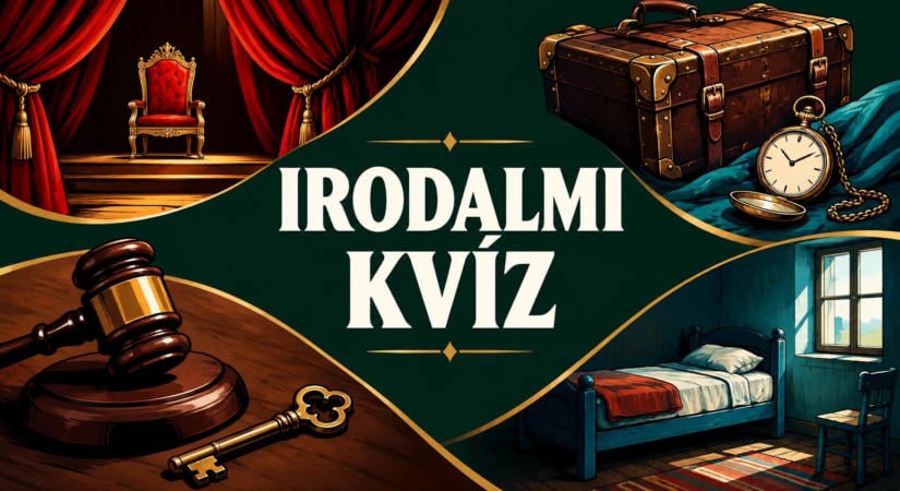 Irodalmi kvíz: Emlékszel még a nagy regények történetére? Nyolc kérdésből kiderül!