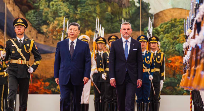 Peter Pellegrini Pekingben tárgyalt