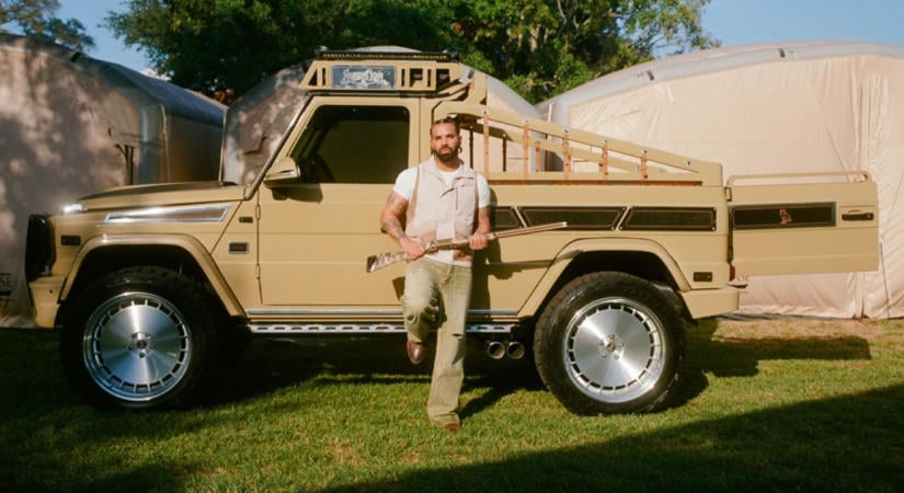 Drake brutális Mercedest építtetett magának