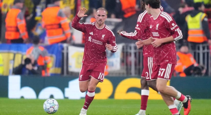 BL: kétgólos hátrányról állt fel a magyarjai nélkül küzdő Liverpool