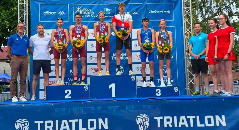 Szabó Levente ezüstérmes a tábori junior Európa-kupán