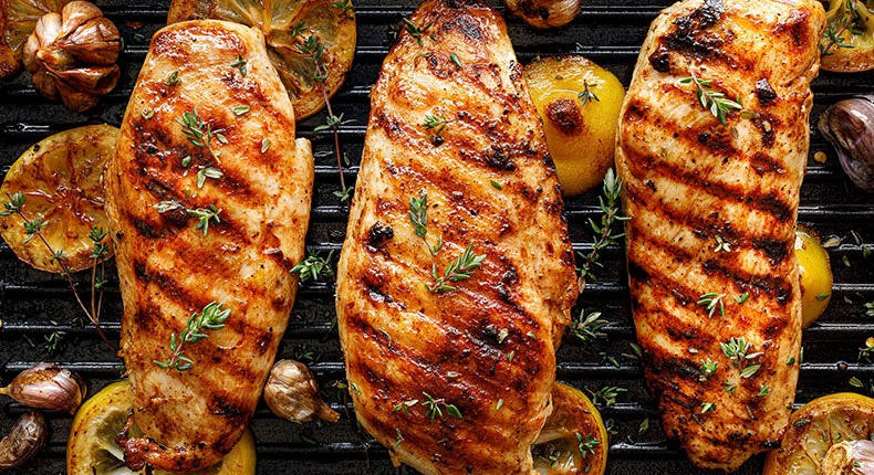 Citromos grillcsirke friss petrezselymes öntettel - nyári kedvenc