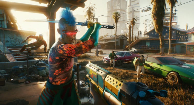 Már most túlnőtt az eredeti elképzeléseken a Cyberpunk 2