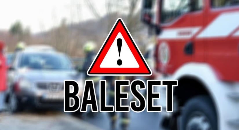 Busz és autó ütközött Nyíregyházán – a tűzoltók félpályán lezárták a szakaszt!