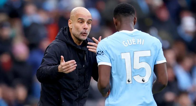 Guardiola nem érti, miért nem játszhat Guéhi a Ligakupa-döntőben