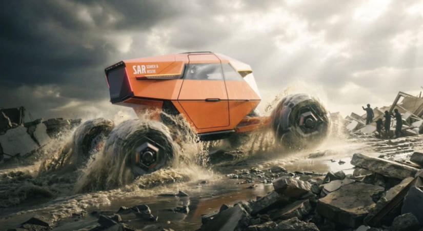 Sosem látott mentőautó-koncepcióval állt elő a Volvo