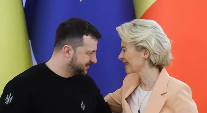 Von der Leyen támogatja Zelenszkij tűzszüneti felhívását, újabb uniós segítség érkezik