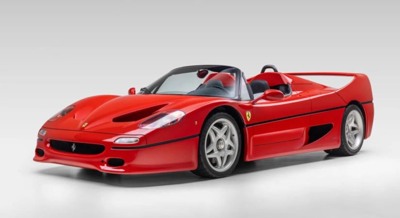 Időkapszula Maranellóból: sokkolhat az árával a világ legérintetlenebb Ferrari F50-ese