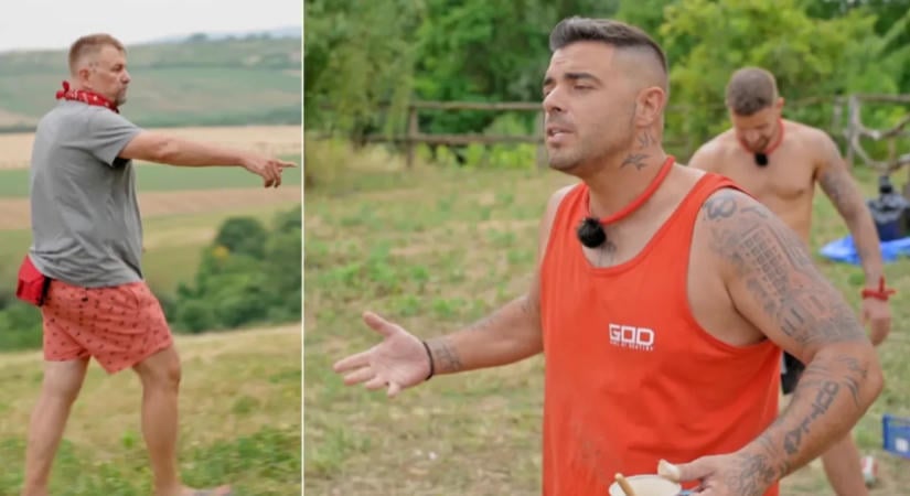 Kirobbant a balhé a Farm VIP-ben: Young G Béci nekiment Anger Zsoltnak