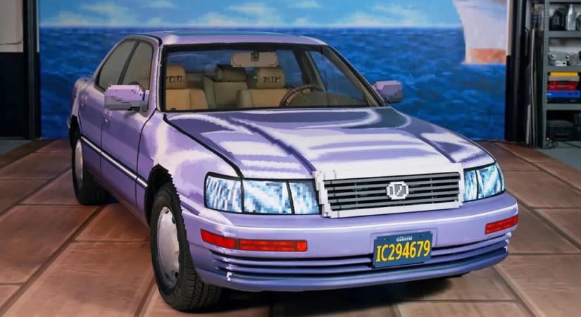 Ez nem egy AI generált kép, hanem egy igazi Lexus!