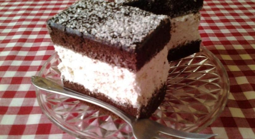 Kókuszos kinder szelet