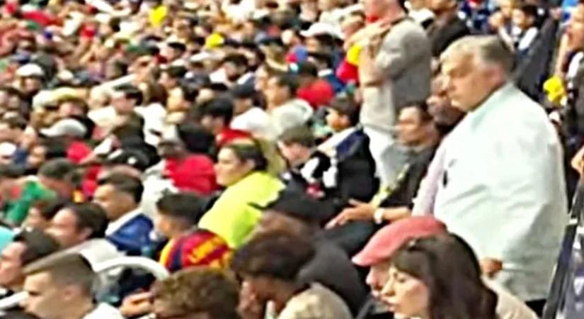 Orbán and family members caught on video watching World Cup semifinal in Dallas