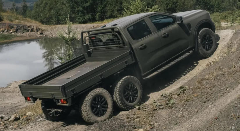 Igazi katonai szörnyeteggé alakították a Ford Rangert