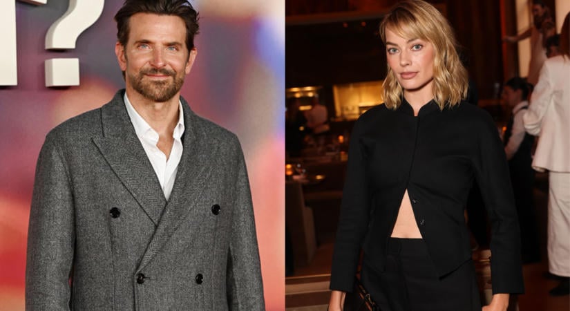Margot Robbie bikiniben, Bradley Cooper félmeztelenül – forró fotók készültek róluk