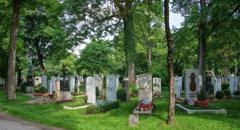 Kartonlap alatt találtak rá egy holttestre egy temetőben