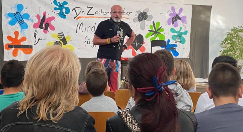 „Nem mered?” – Dr. Zacher Gábor elmondta, miért különösen veszélyes a kábítószer a fiatalokra