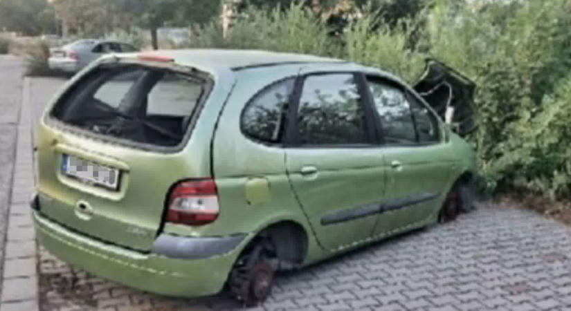 Vadásznak a bűntanyákká vált elhagyott autókra a XI. kerületben