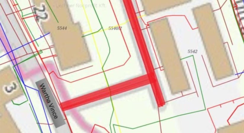 Hosszú hetekre lezárnak egy veszprémi útszakaszt
