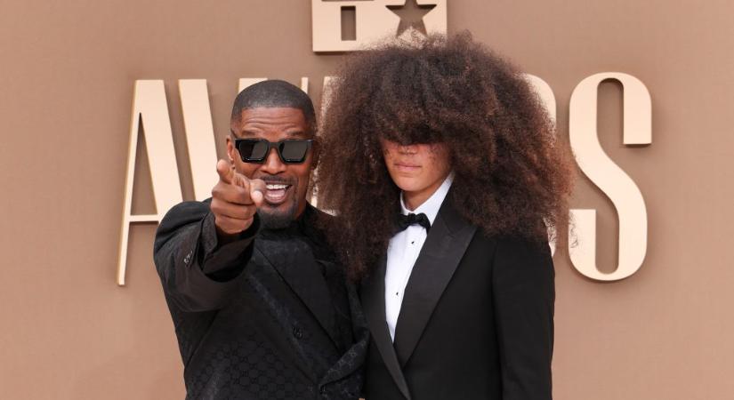 BET Awards 2026: Jamie Foxxra és a lányára szegeződött minden lencse a díjátadó vörös szőnyegén